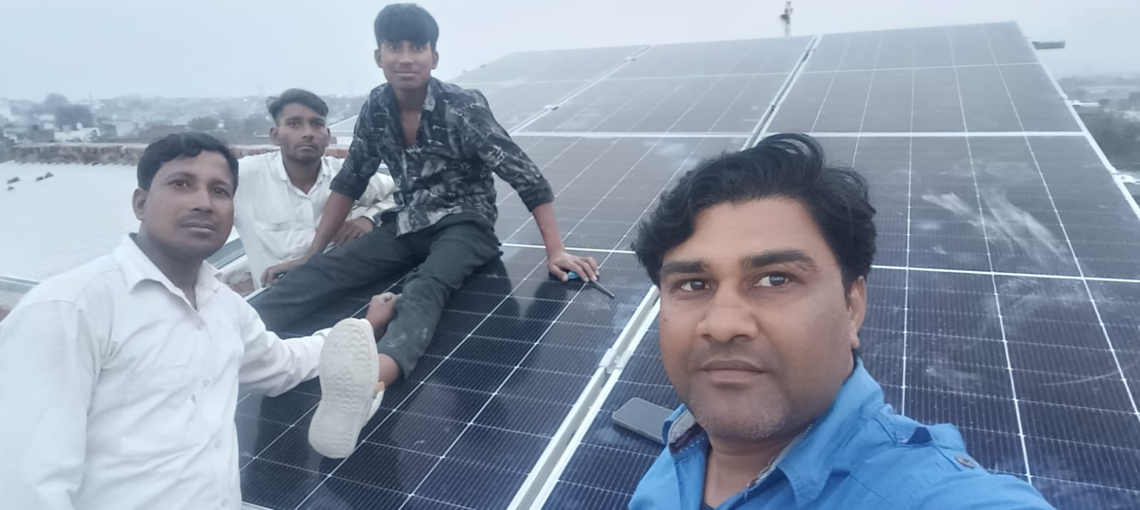 Industrial ground-mounted solar plant – Kanpur